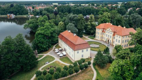 Luftaufnahme Schlossinsel Mirow