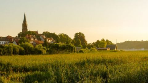 Röbel/Müritz Morgensonne