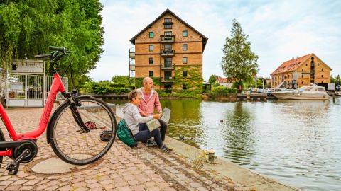 Rast am Stadthafen Neustrelitz